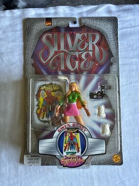 Marvel Gwen Stacy Action Figure - Green Top, Pink Skirt, Blonde Hair